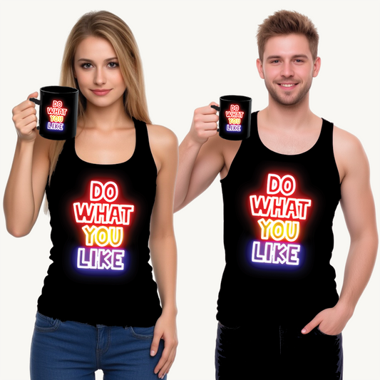 Vibrant Motivational Tank Top | Unisex Workout Tee, Casual Wear, Festival Outfit, Gift for Him/Her, Summer Essential