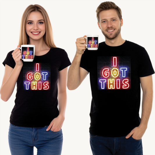 "I Got This" Motivational Unisex Tee, Inspiration Shirt, Casual Wear, Gift for Friends, Everyday Confidence, Positive Message Tee