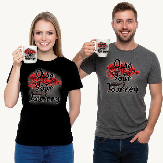 "Own Your Journey" – Embrace Growth, Cultivate Strength, and Let Your Spirit Blossom - Unisex Heavy Cotton Tee - Inspirational Shirt, Motivational Apparel, Gift for Dreamers, Adventure Wear, [...]