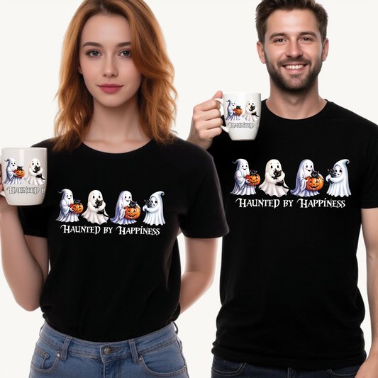 👻 Haunted by Happiness: Ghosts of Joy and Candy - Halloween Ghosts Unisex Heavy Cotton Tee, Spooky Shirt, Fall Fashion, Halloween Costume, Cat Lovers Gift, Trick or Treat T-shirt, Cute [...]