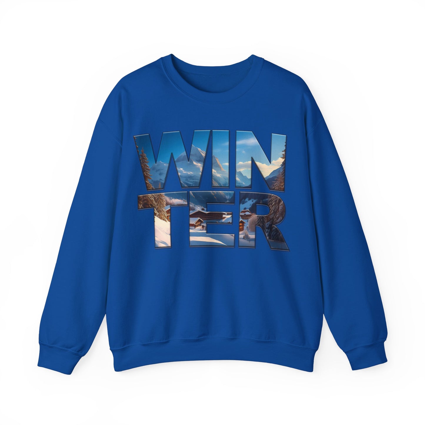 Winter Graphic Crewneck Sweatshirt