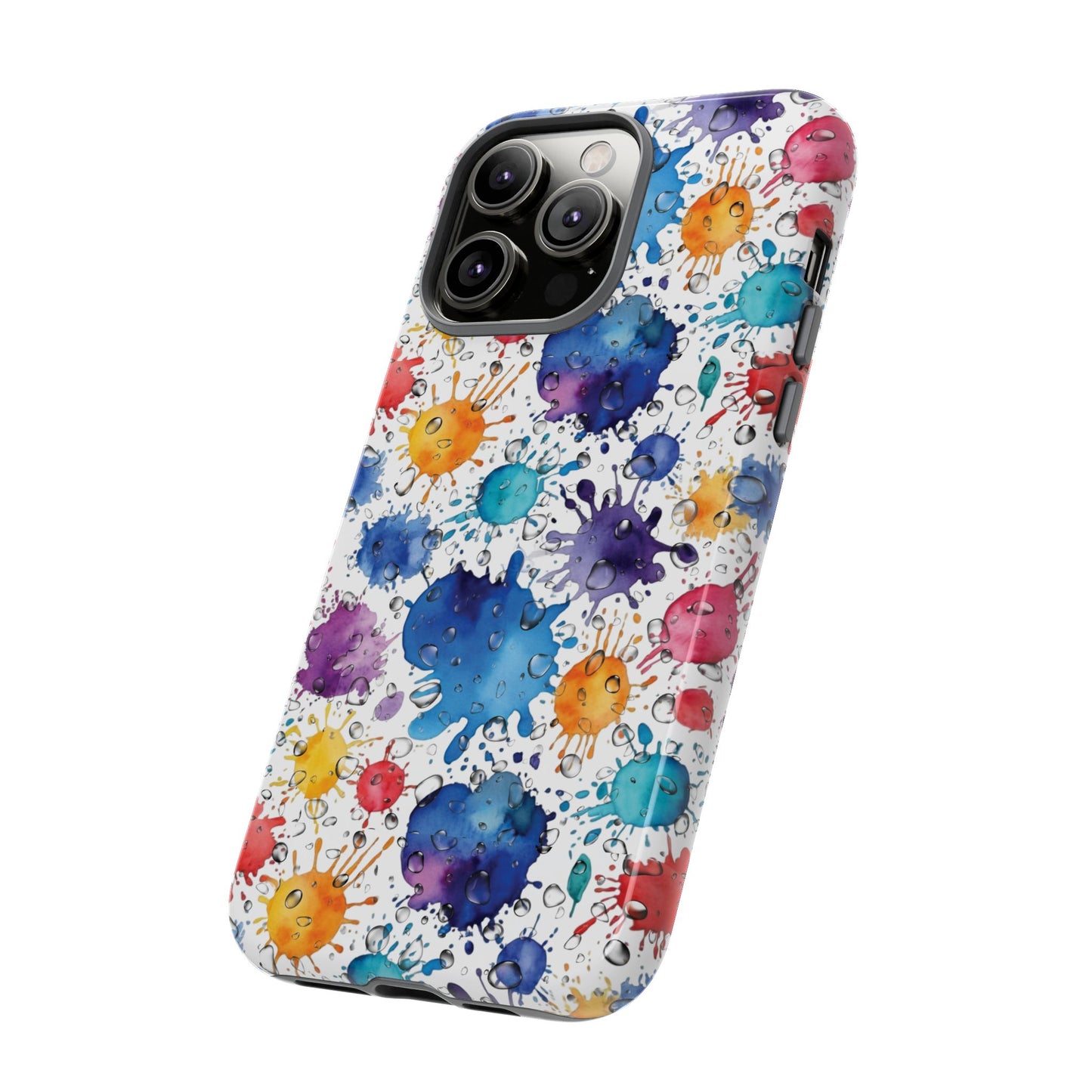 Phone Cases Abstract Colorful Splashes Tough Cases