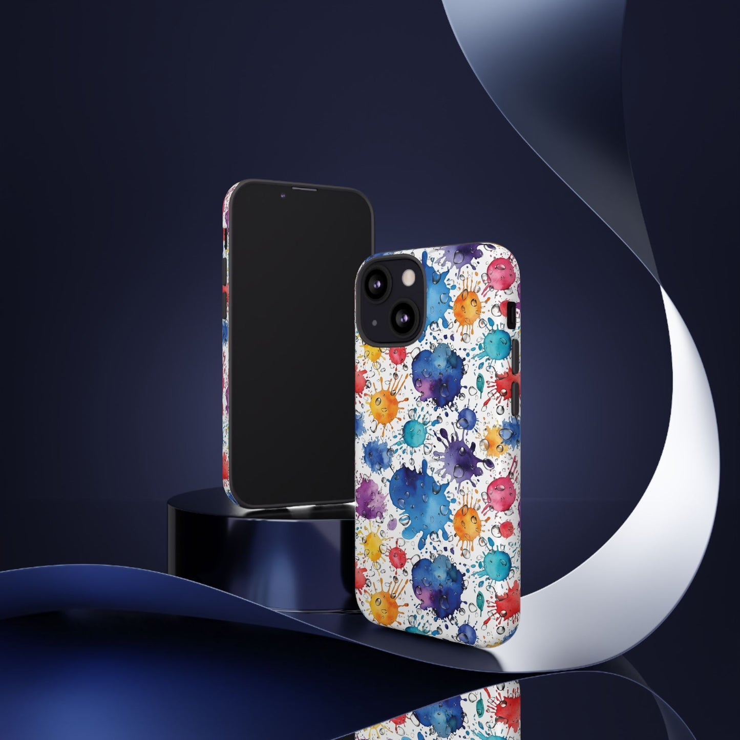 Phone Cases Abstract Colorful Splashes Tough Cases