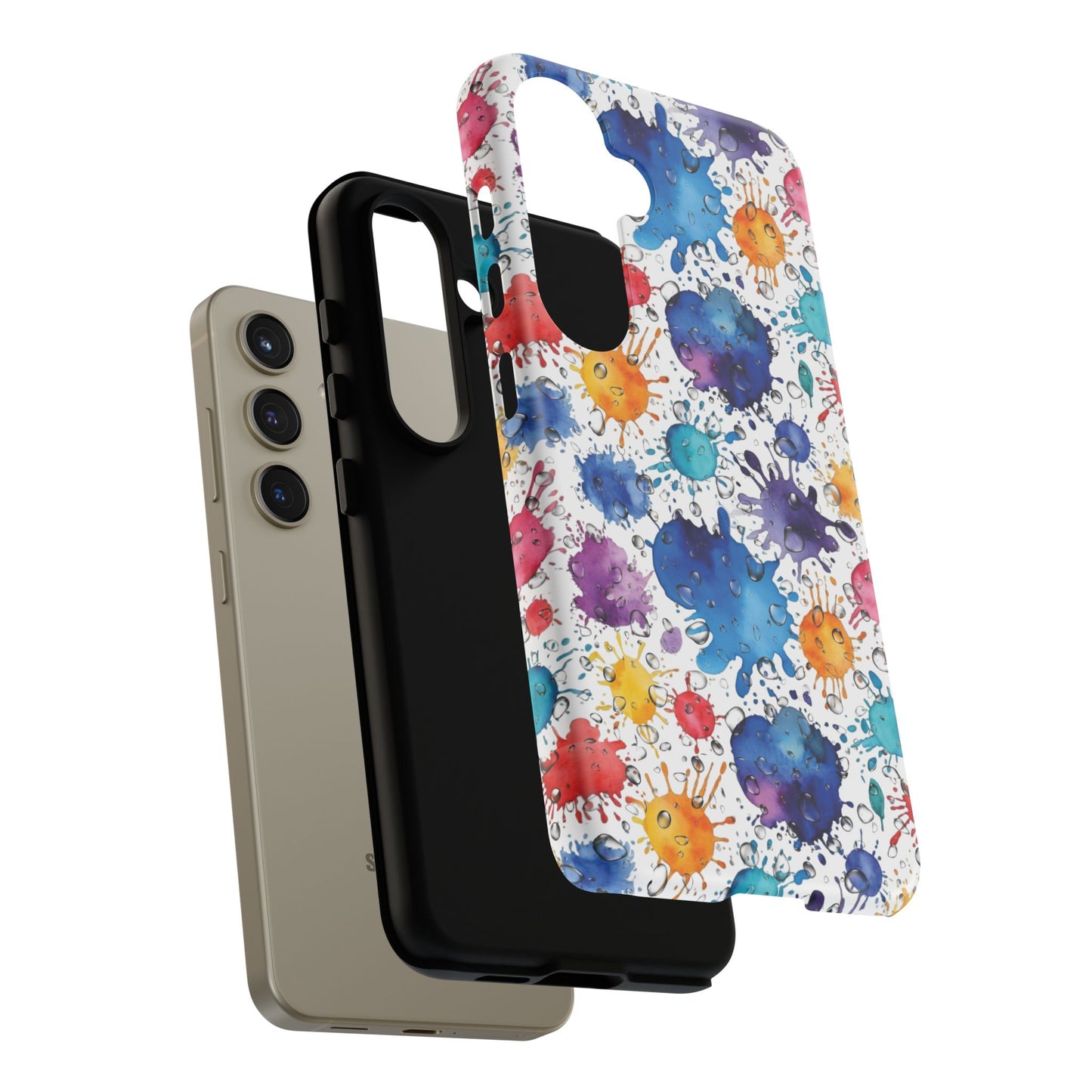 Phone Cases Abstract Colorful Splashes Tough Cases