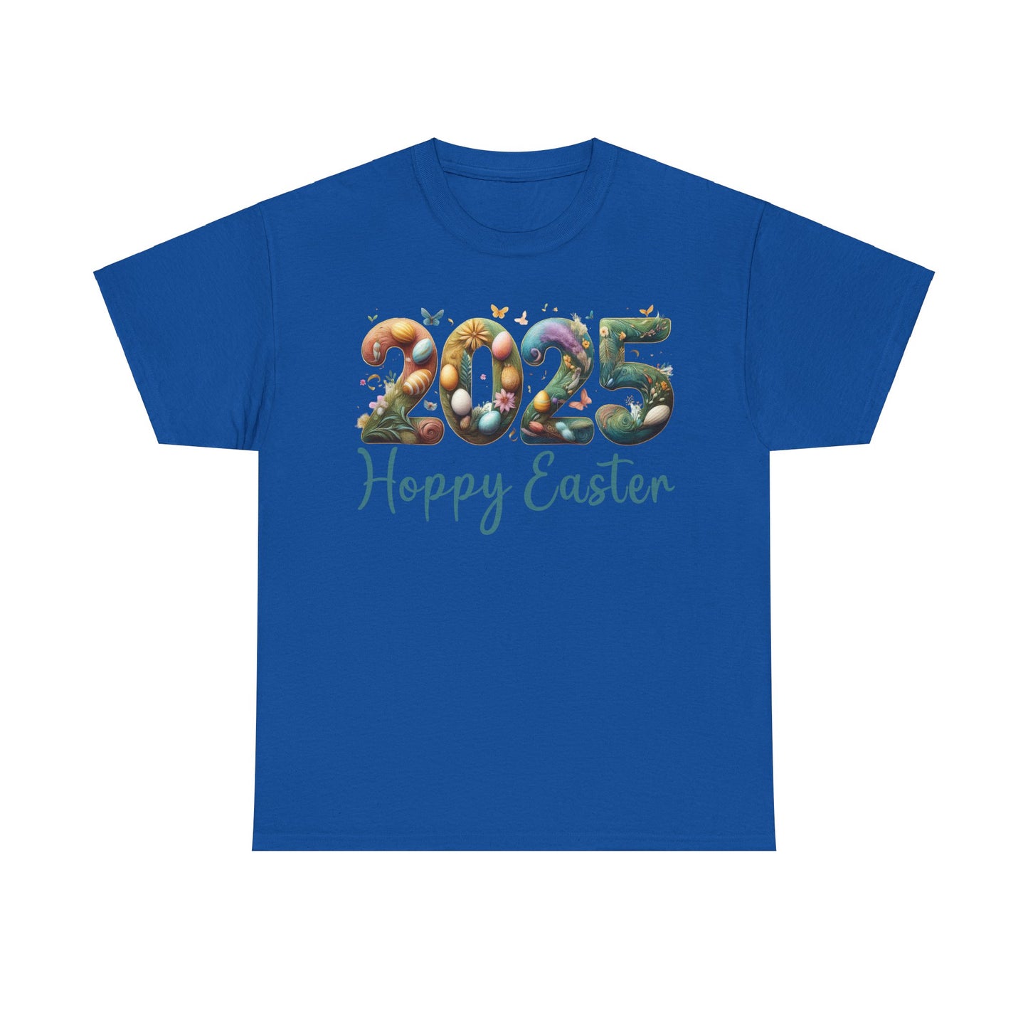 Easter 2025 Unisex Tee - Hoppy Easter Design