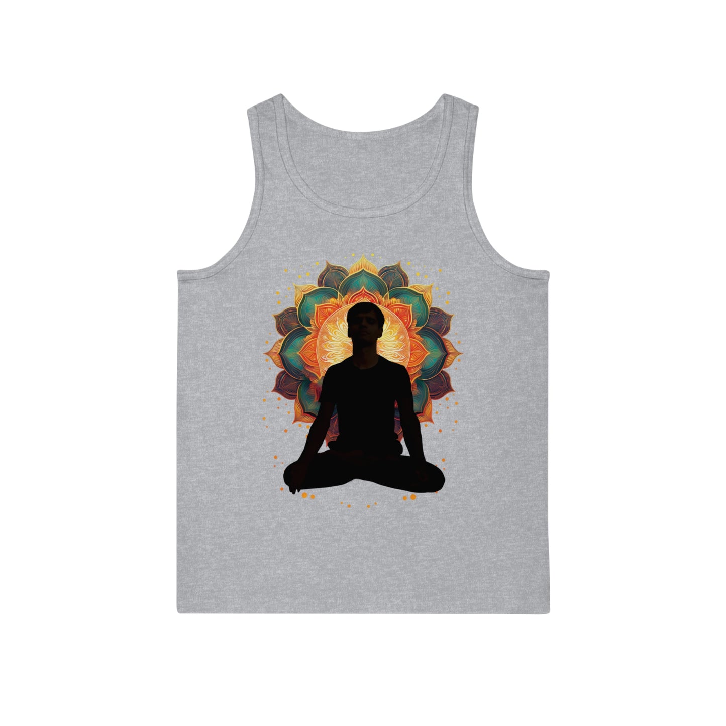 Meditation Goddess Unisex Tank Top | Yoga Wear, Zen Apparel, Spiritual Gift, Summer Outfit, Mindfulness Clothing