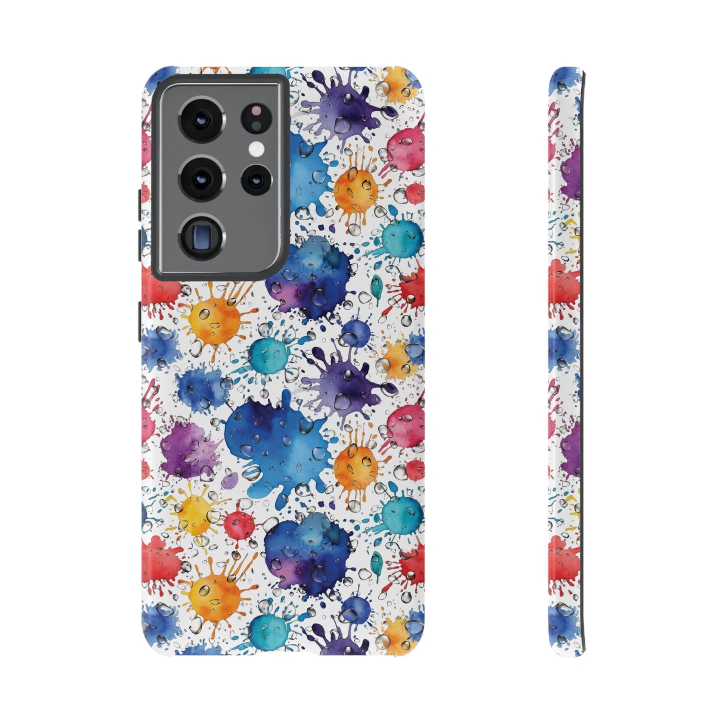 Phone Cases Abstract Colorful Splashes Tough Cases