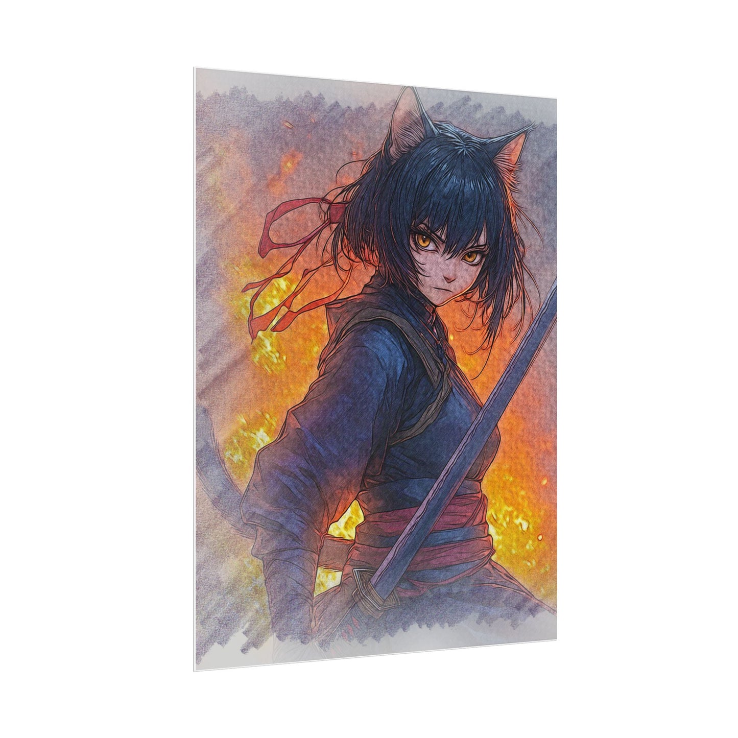 Rolled Posters of Fierce Anime Characters, Art Prints for Home Decor, Gifts for Anime Fans, Unique Wall Art for Living Rooms, Manga [...]