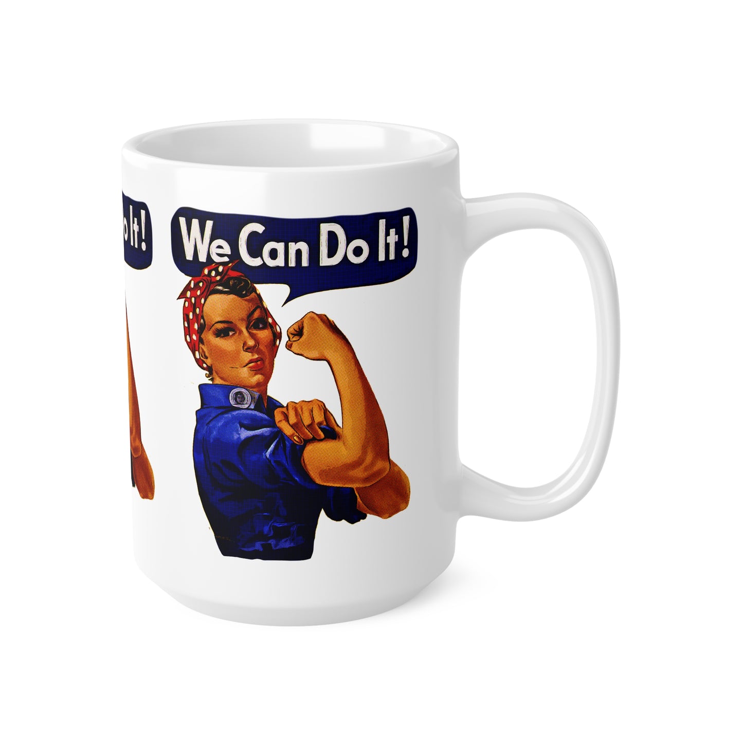 Empowerment Pop Art | Bold "We Can Do It" T-Shirts, Sweatshirts, Mugs & Wall Art for Inspiration - Empowering Ceramic Coffee Cups - Rosie the Riveter Design, Motivational Mug for Women, Perfect Gift for Friends, Birthday, [...]