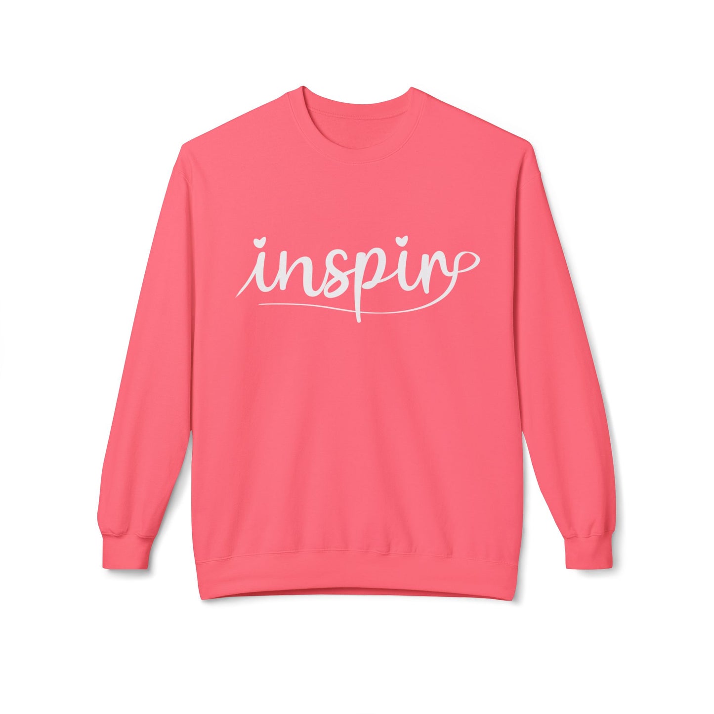 Inspire Fleece Crewneck Sweatshirt - Unisex Inspirational Apparel