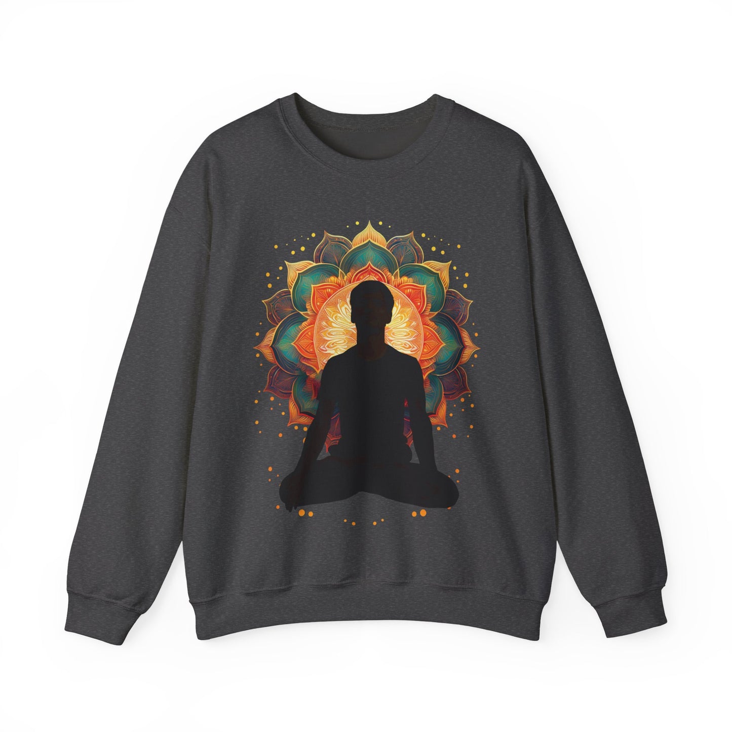 Zen Buddha Sweatshirt - Relaxation Gift, Meditation Apparel, Cozy Layer, Yoga  Shirt, Spiritual Fashion, Mindfulness Outfit