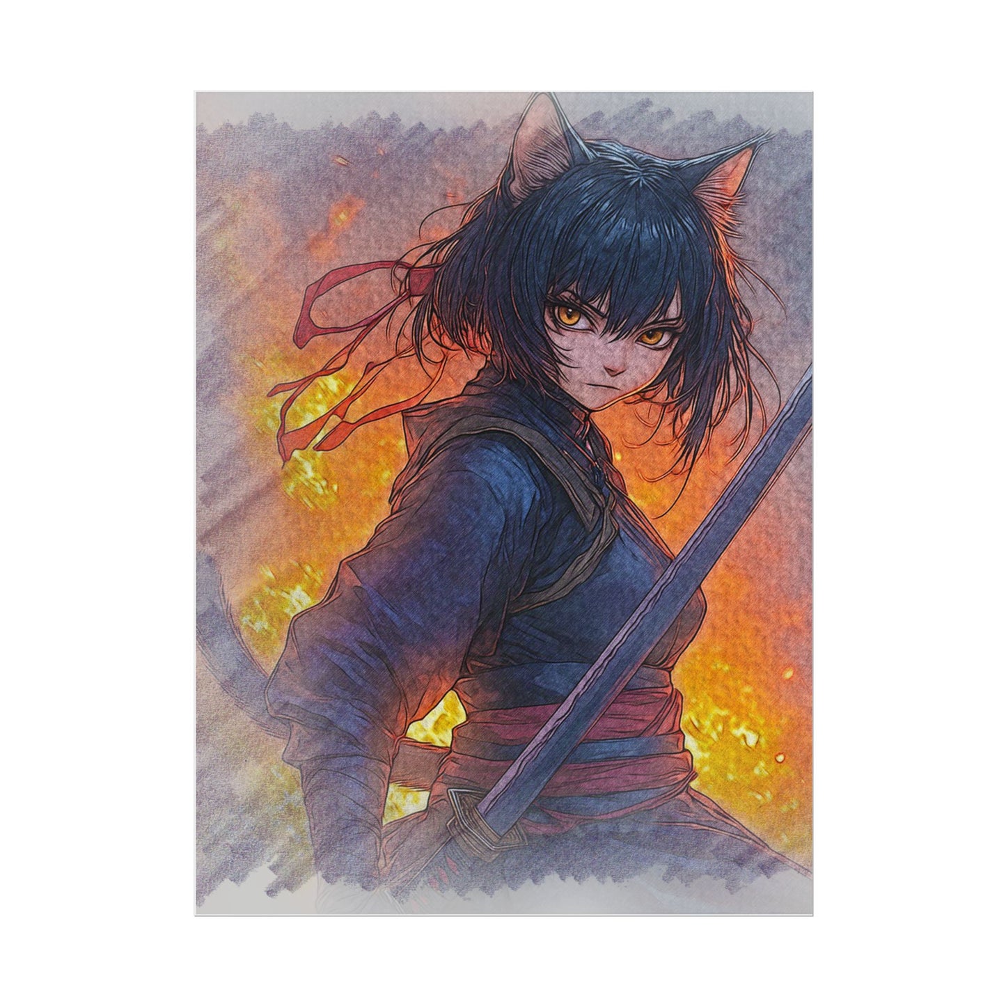 Rolled Posters of Fierce Anime Characters, Art Prints for Home Decor, Gifts for Anime Fans, Unique Wall Art for Living Rooms, Manga [...]