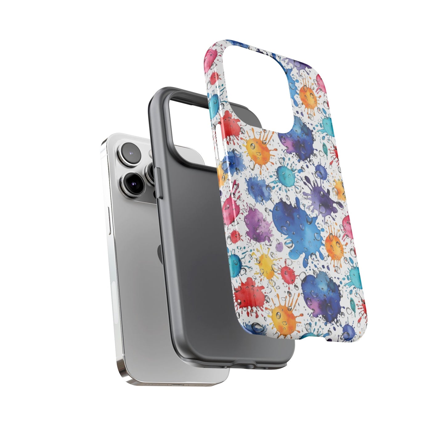 Phone Cases Abstract Colorful Splashes Tough Cases