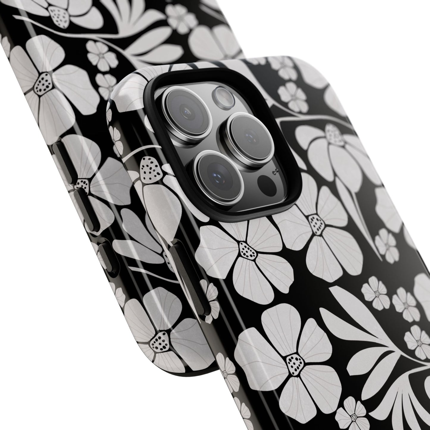 Phone Case - Boho, Retro, Vintage Flower Design Pattern