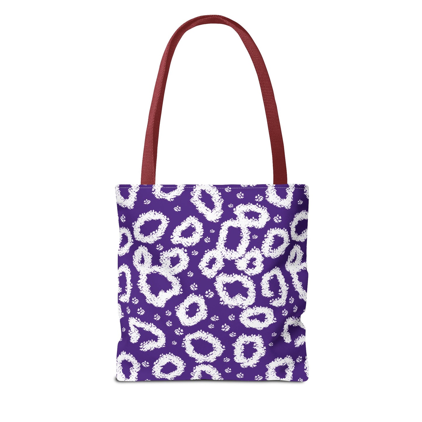Purple Leopard Print Tote Bag - Stylish & Versatile for Everyday Use