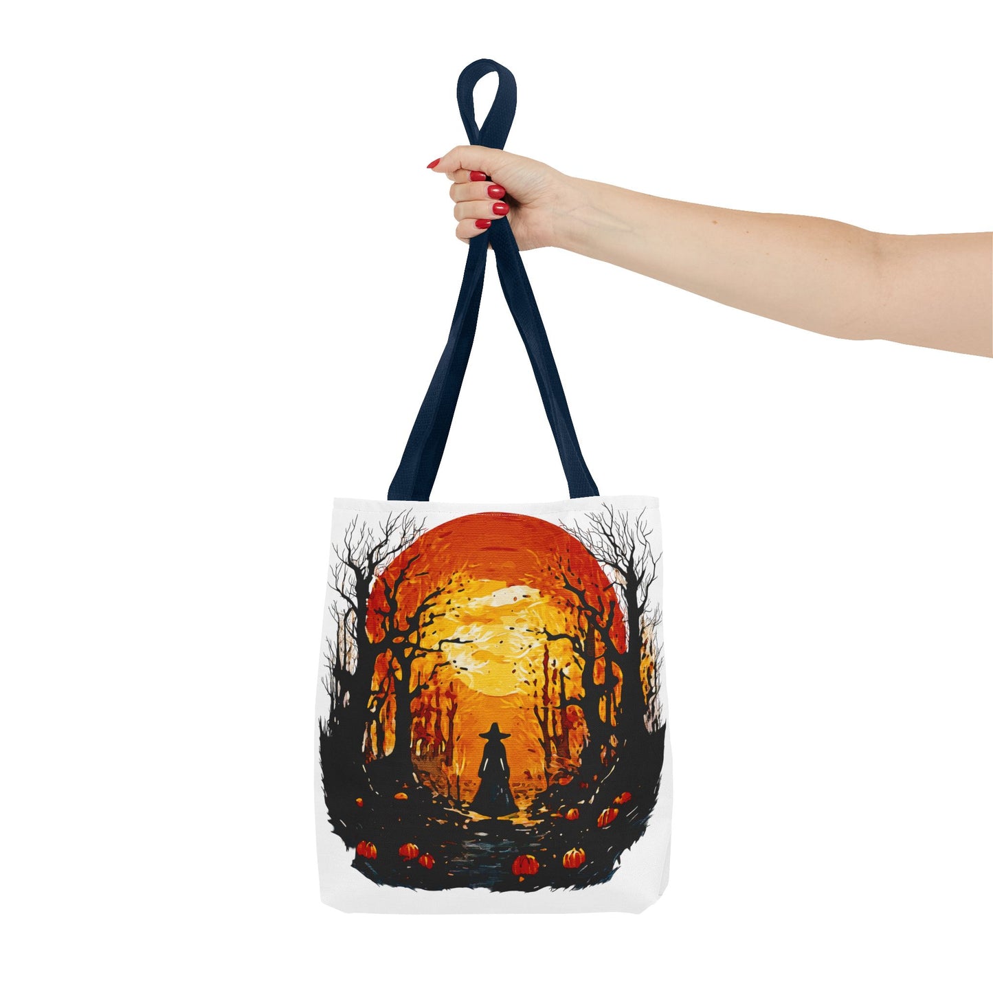🎃 Moonlit Mischief: Autumn’s Enchanted GlowTote Bag (AOP)