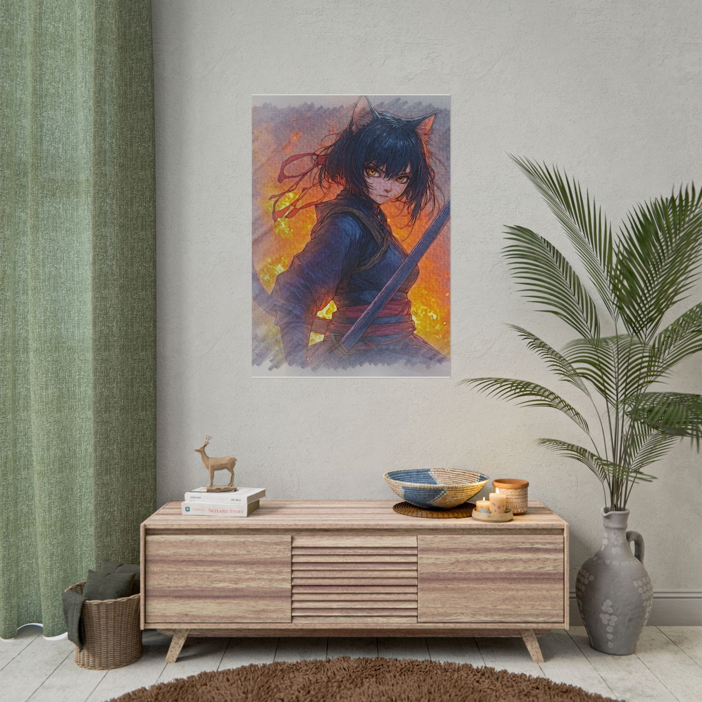 Rolled Posters of Fierce Anime Characters, Art Prints for Home Decor, Gifts for Anime Fans, Unique Wall Art for Living Rooms, Manga [...]