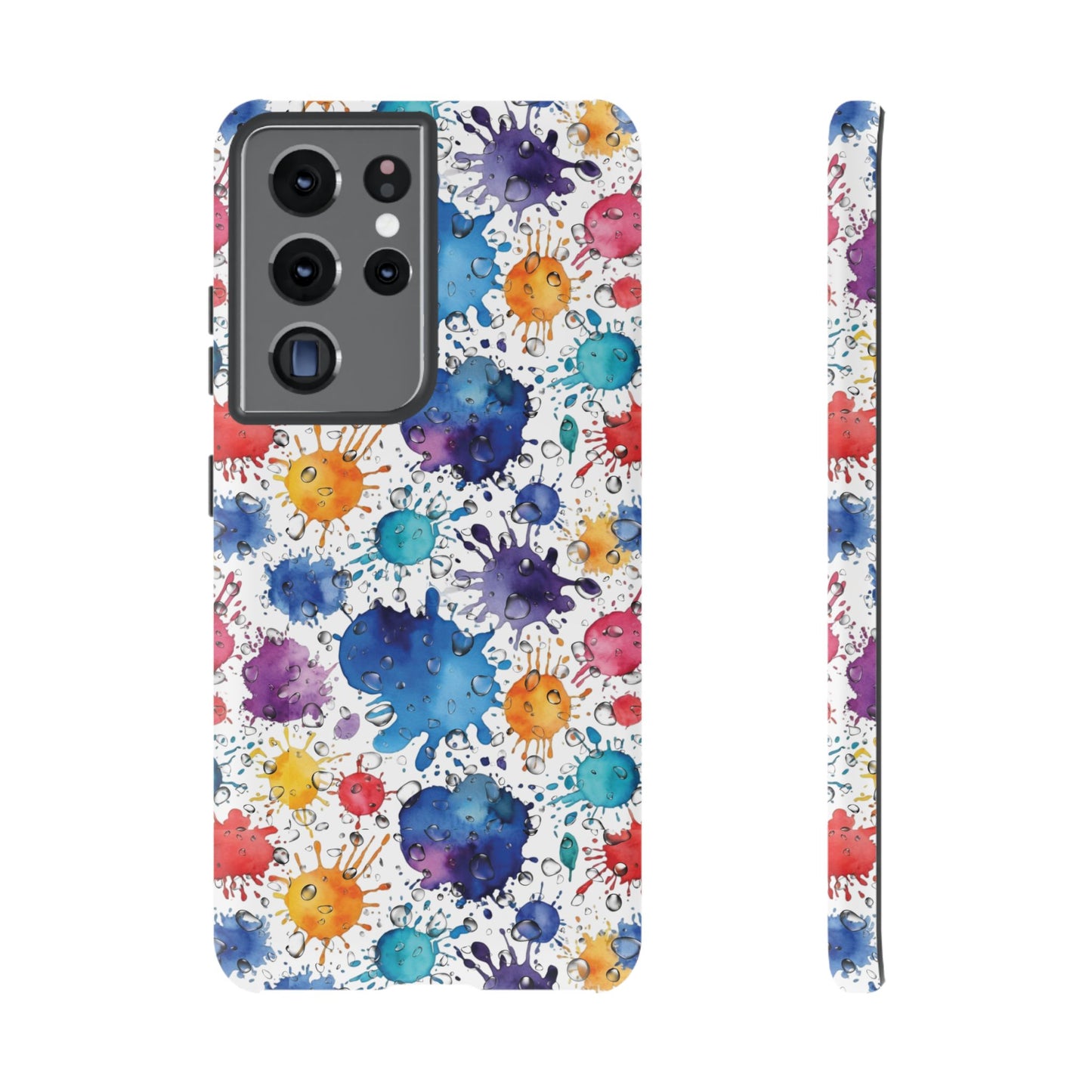 Phone Cases Abstract Colorful Splashes Tough Cases