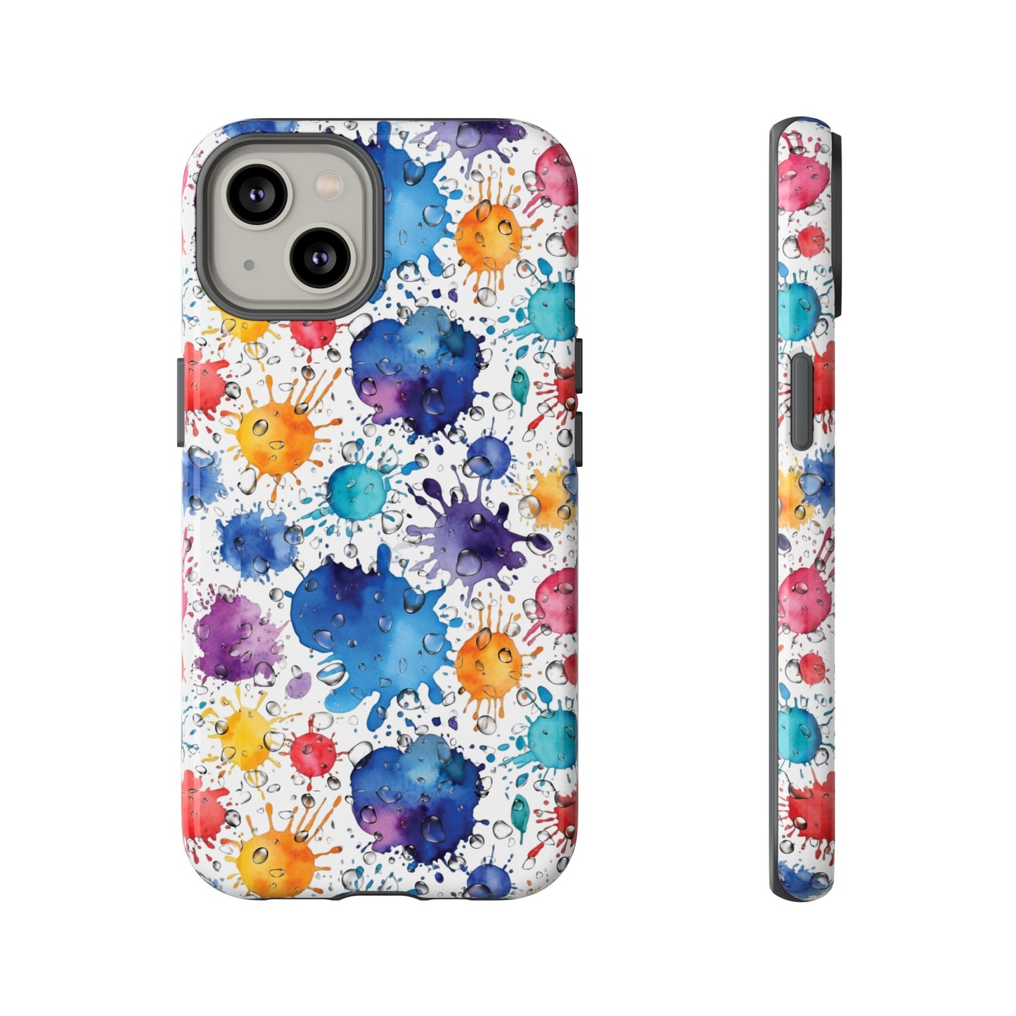 Phone Cases Abstract Colorful Splashes Tough Cases