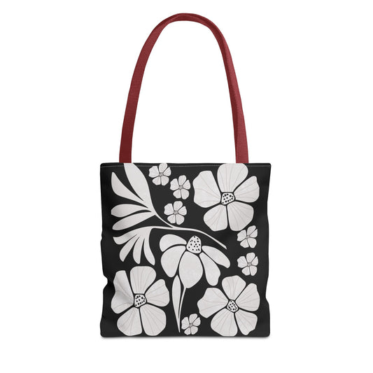 Elegant Floral Boho Design Tote Bag – Stylish and Eco-Friendly Carryall