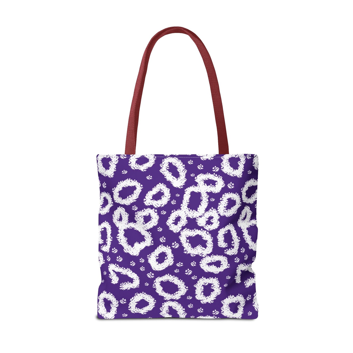 Purple Leopard Print Tote Bag - Stylish & Versatile for Everyday Use