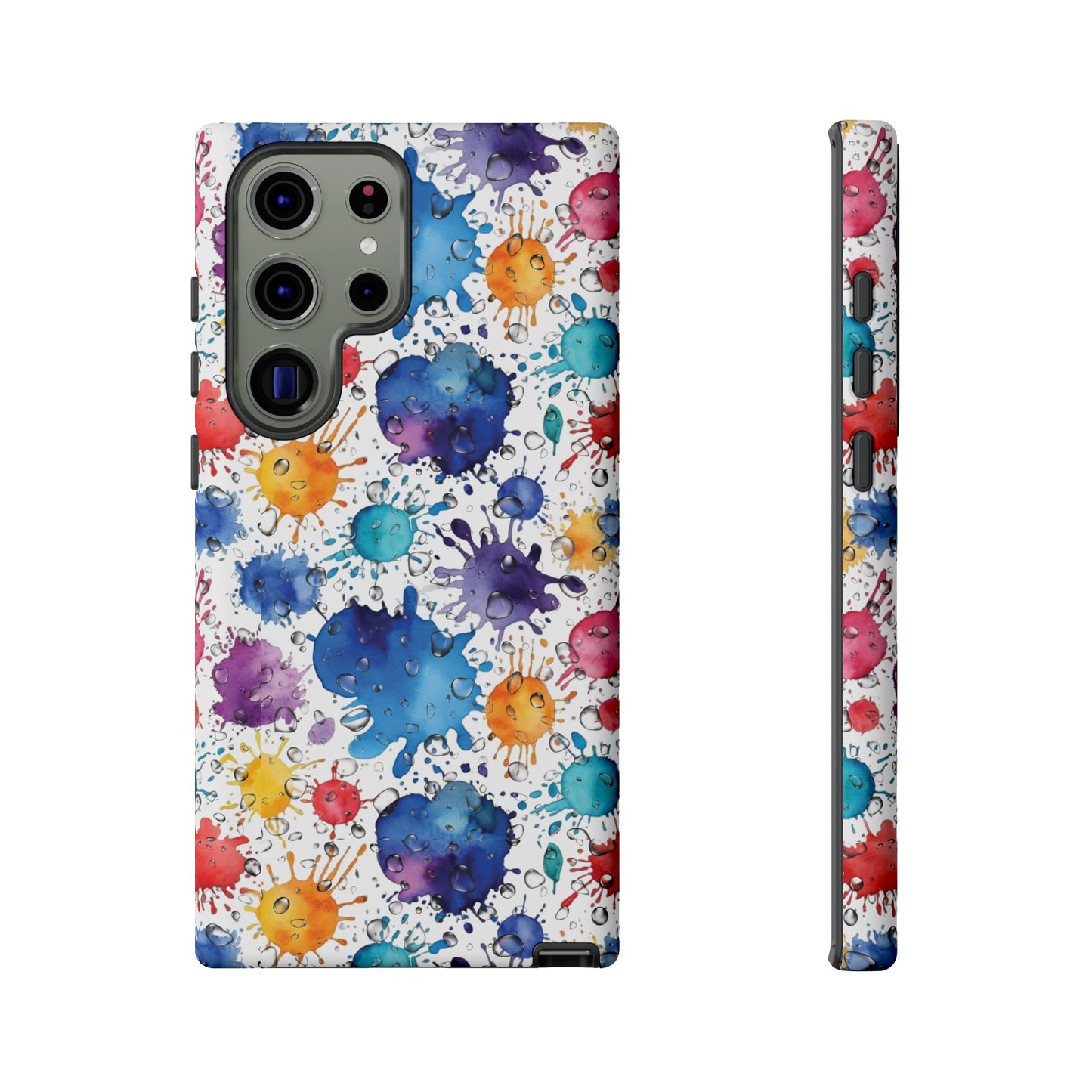 Phone Cases Abstract Colorful Splashes Tough Cases