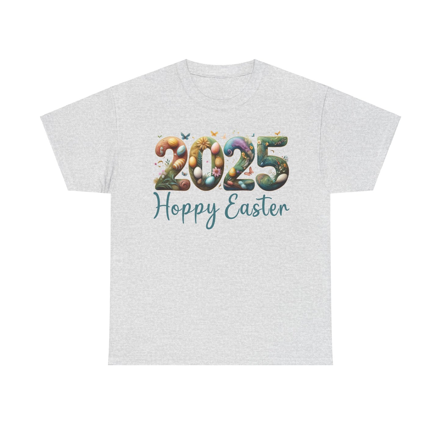 Easter 2025 Unisex Tee - Hoppy Easter Design