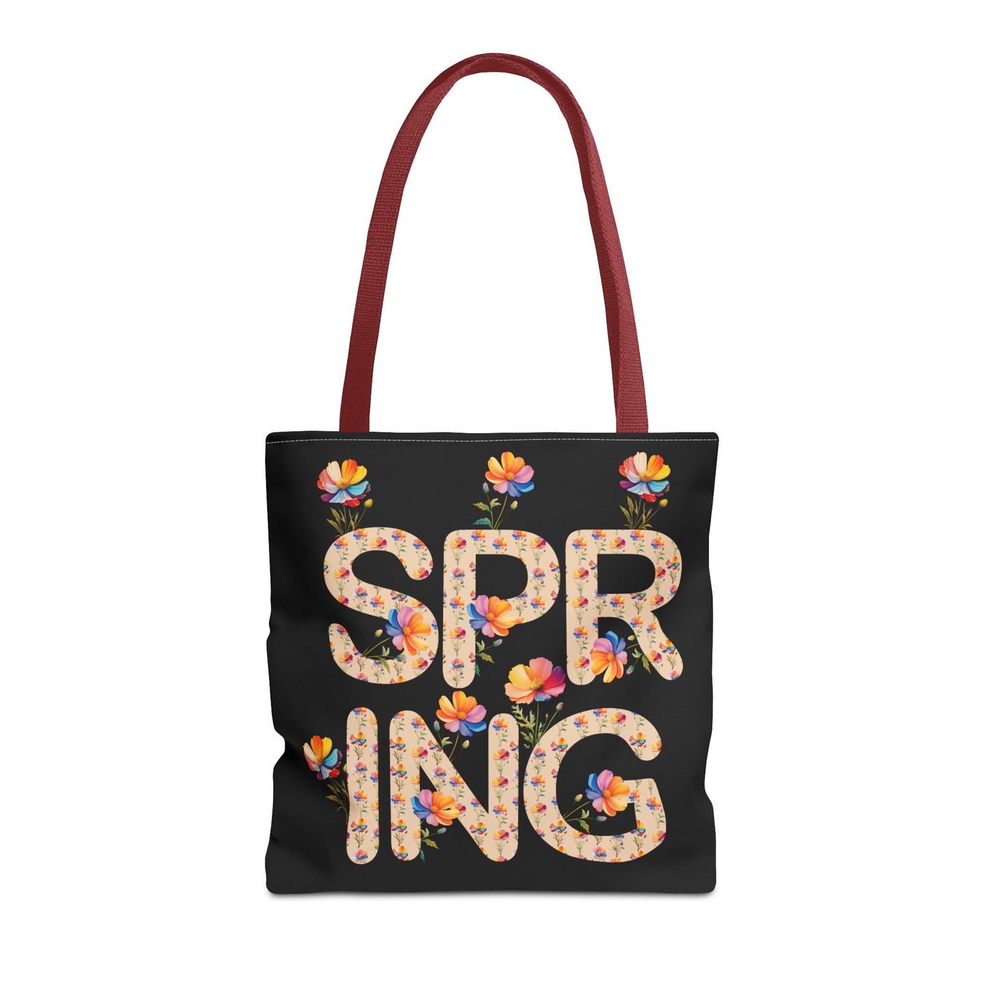 Spring Floral Tote Bag - Perfect for Everyday Use & Seasonal Outings