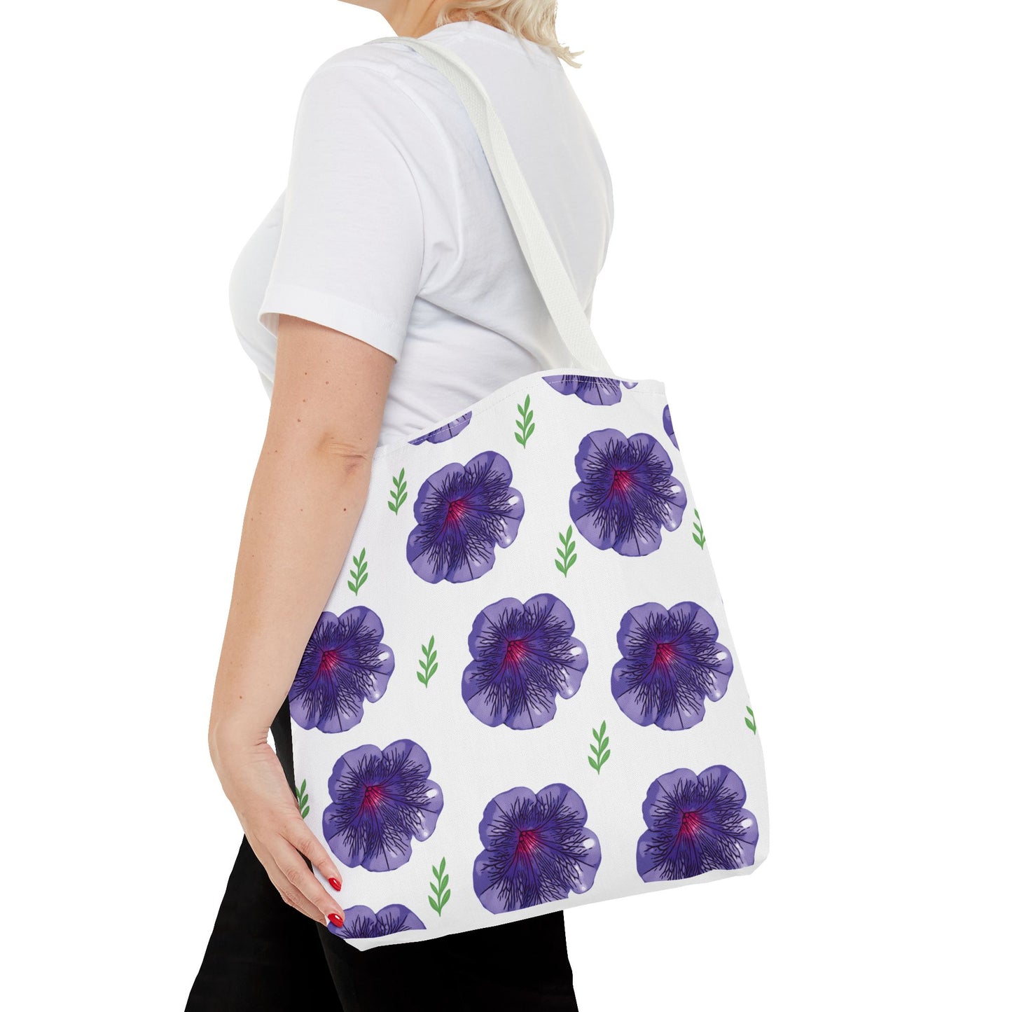 "Petunia" Tote Bag - Stylish Floral Design for Everyday Use