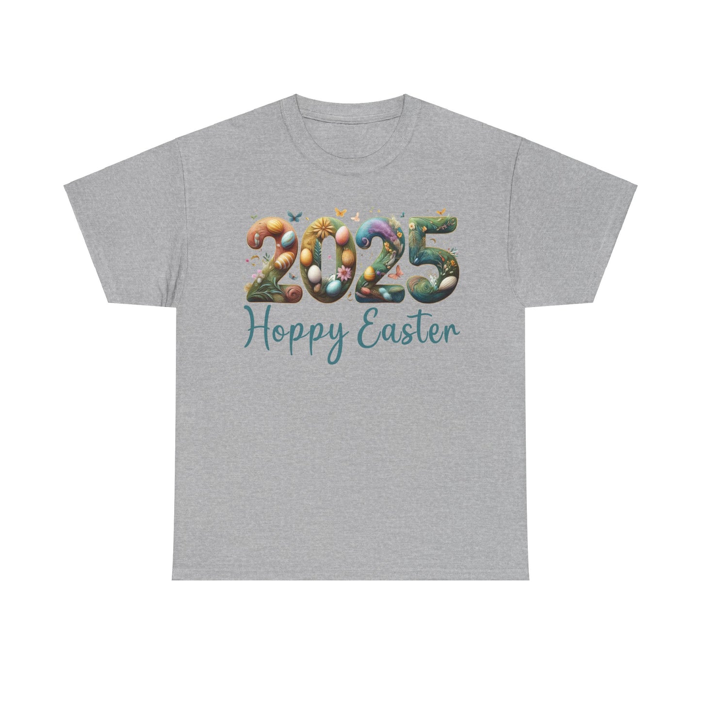 Easter 2025 Unisex Tee - Hoppy Easter Design