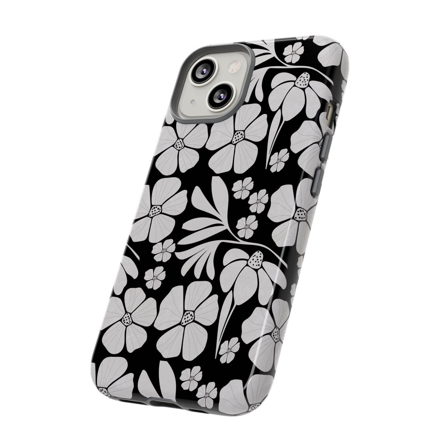 Phone Case - Boho, Retro, Vintage Flower Design Pattern