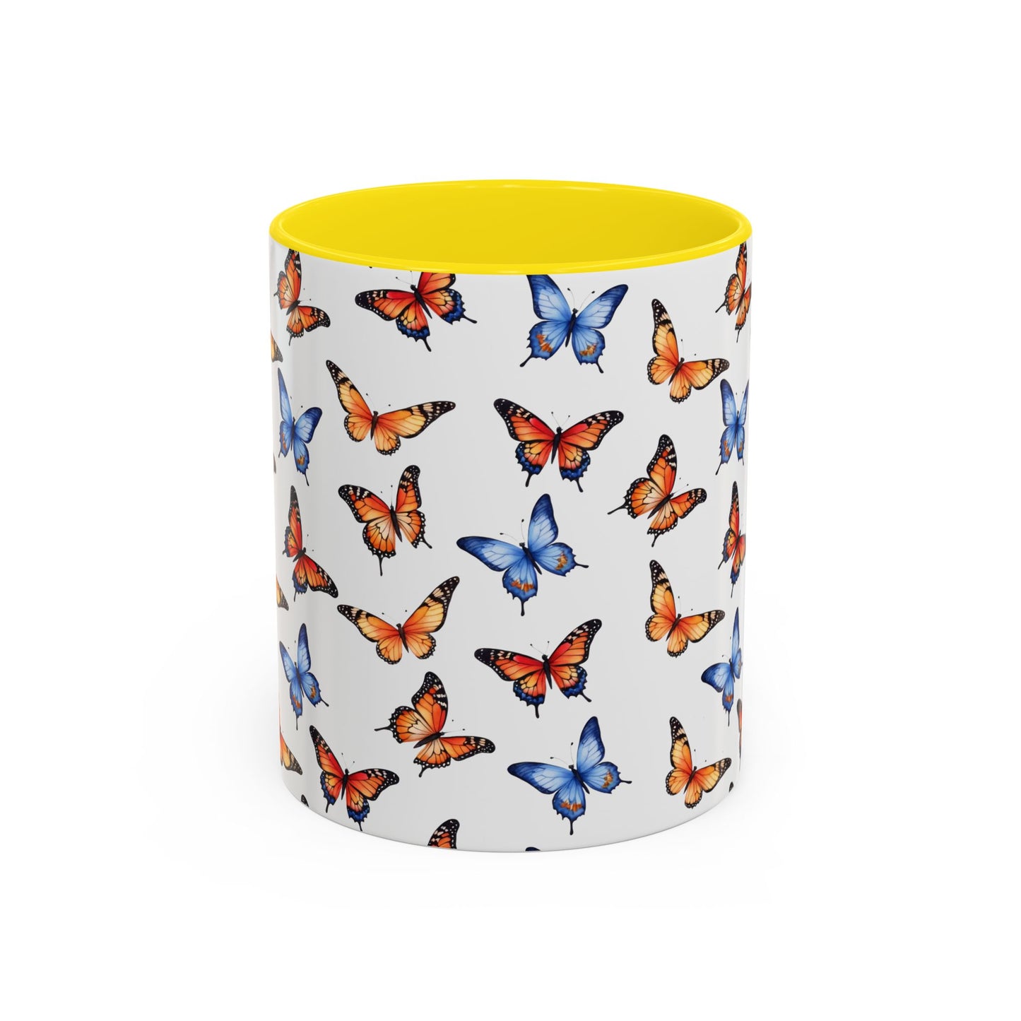Coffee Mug: Butterfly Abstract Art Design