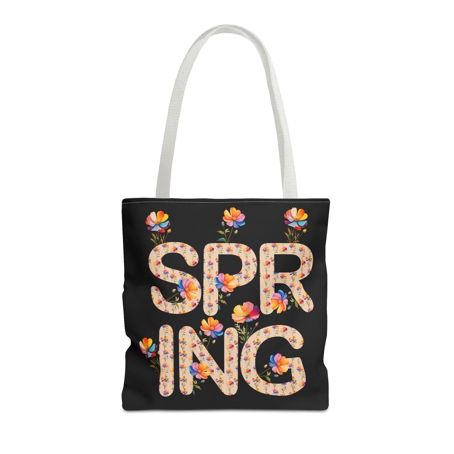 Spring Floral Tote Bag - Perfect for Everyday Use & Seasonal Outings