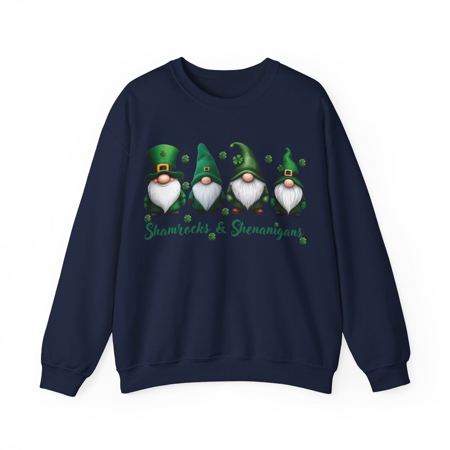 St. Patrick's Day Sweatshirt - Shamrocks & Shenanigans