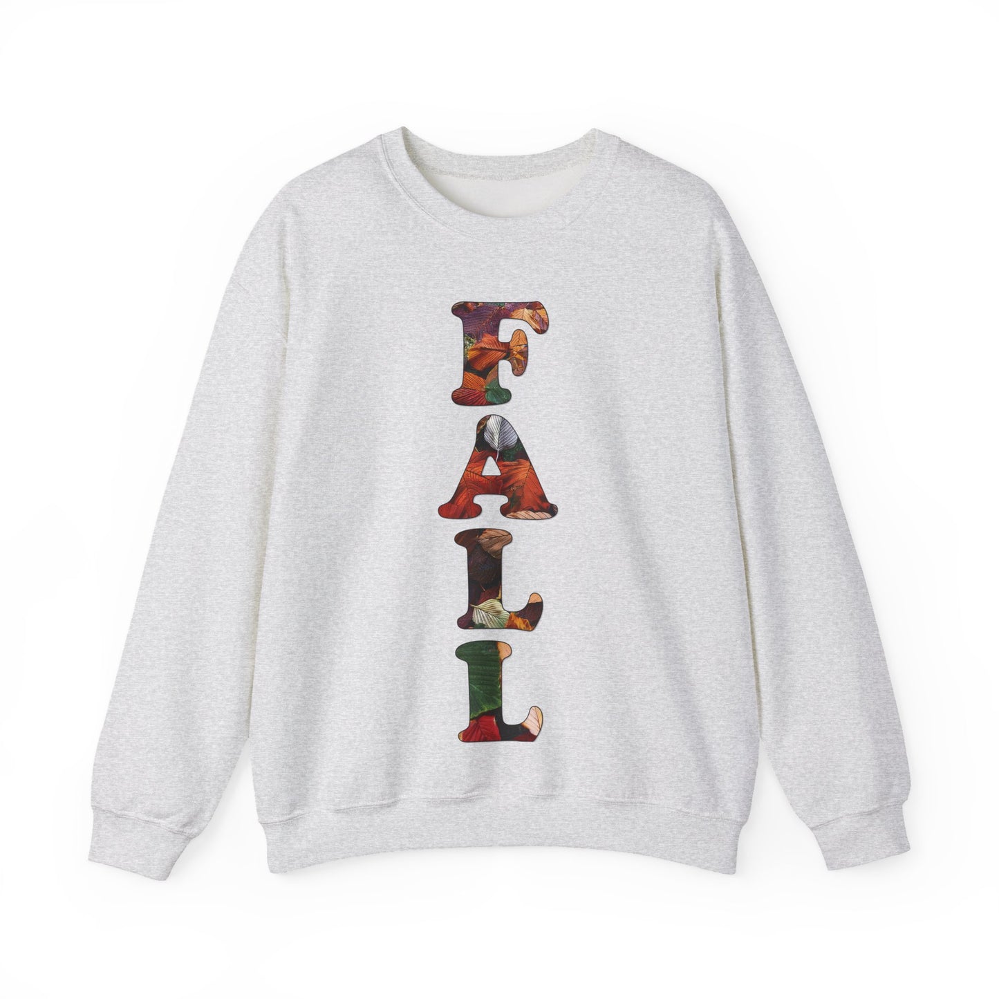 Fall Glow – Cozy Style, Crisp Vibes 🍂🧡 - Fall-Themed Crewneck Sweatshirt, Cozy Sweater for Autumn, Unisex Fall Apparel, Comfortable Casual Wear, Perfect for Thanksgiving