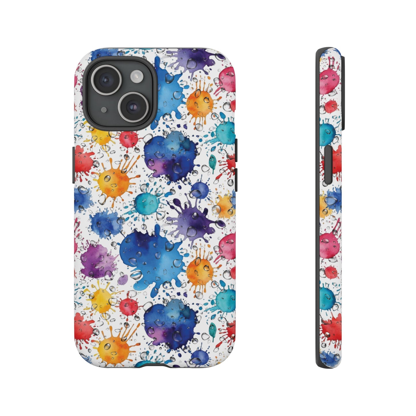 Phone Cases Abstract Colorful Splashes Tough Cases