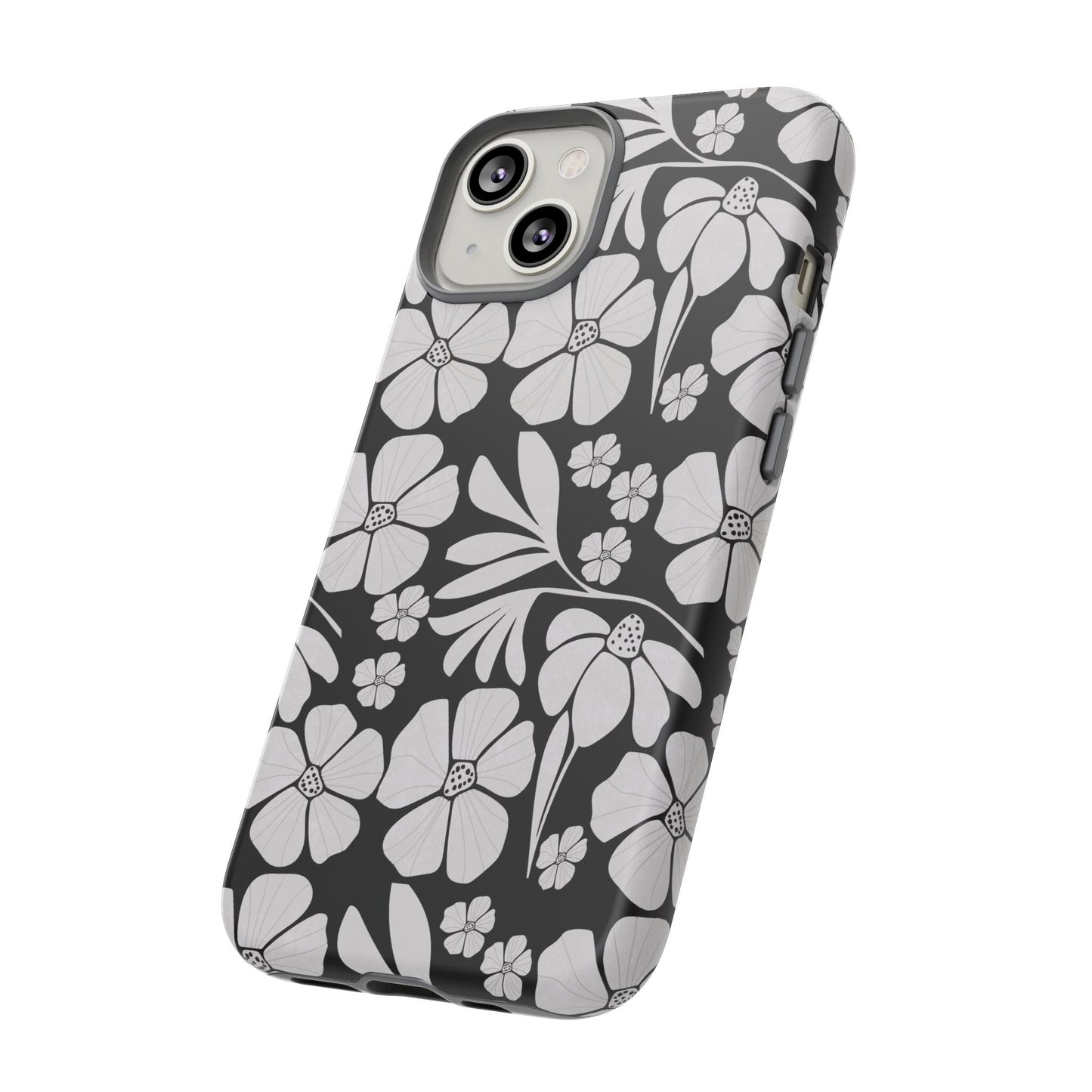 Phone Case - Boho, Retro, Vintage Flower Design Pattern