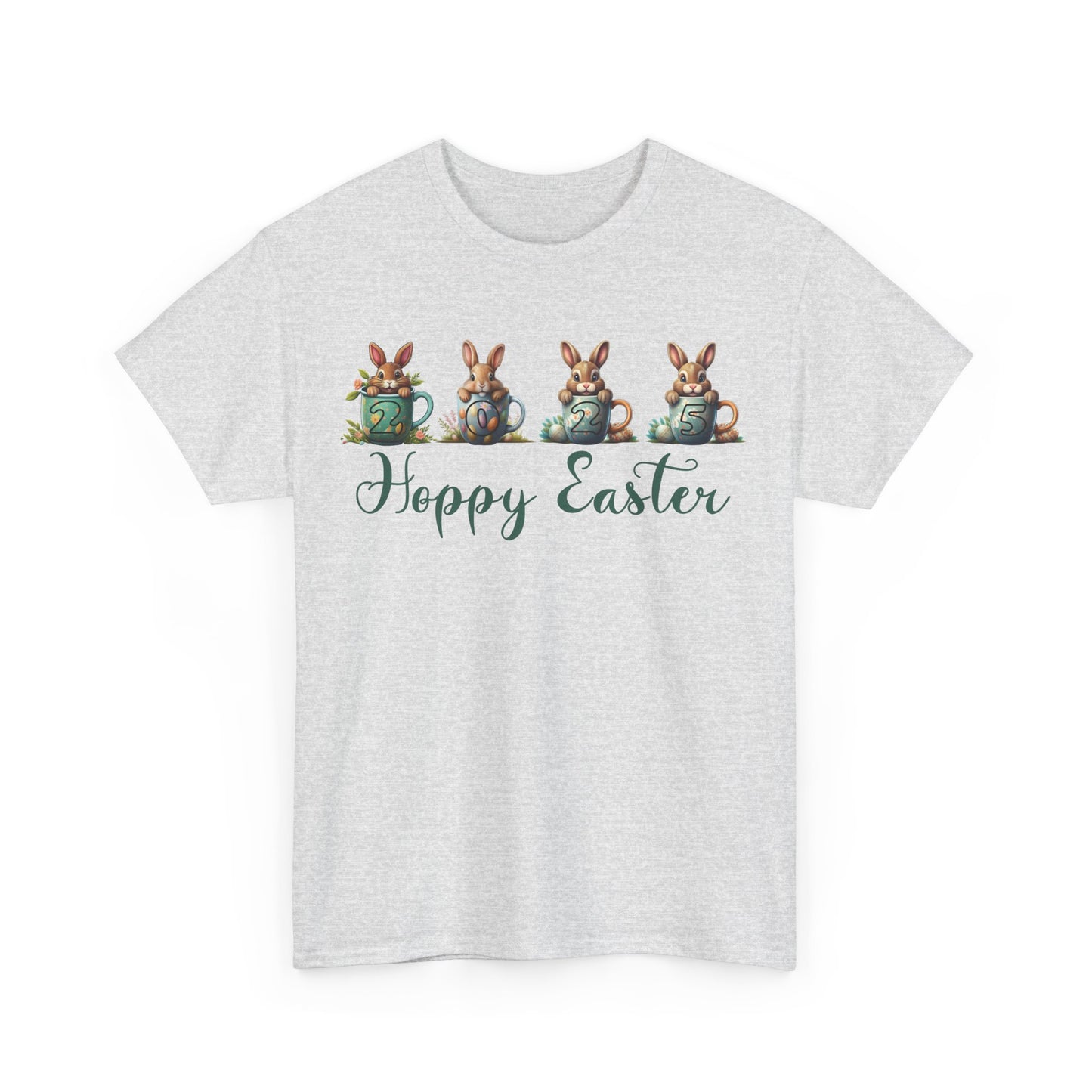 Easter 2025 Unisex Tee - Hoppy Easter Design