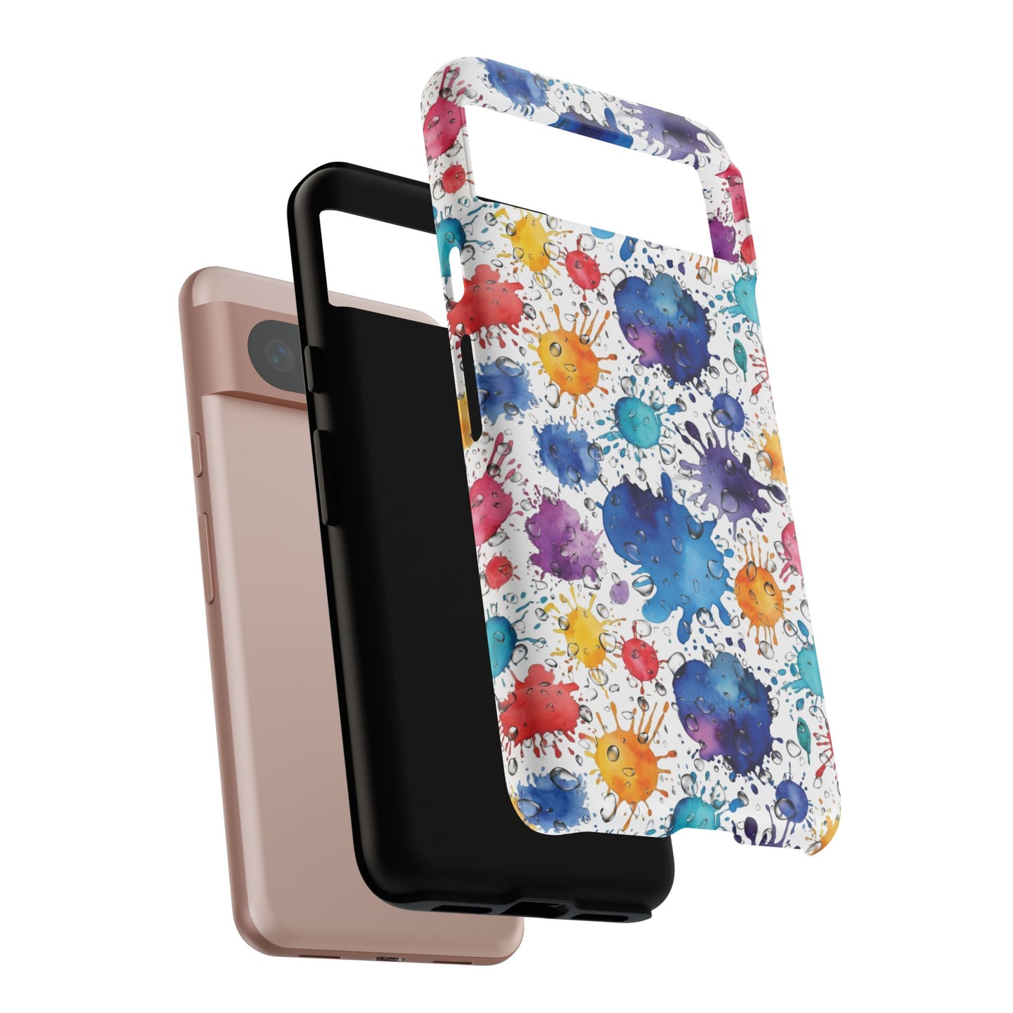 Phone Cases Abstract Colorful Splashes Tough Cases