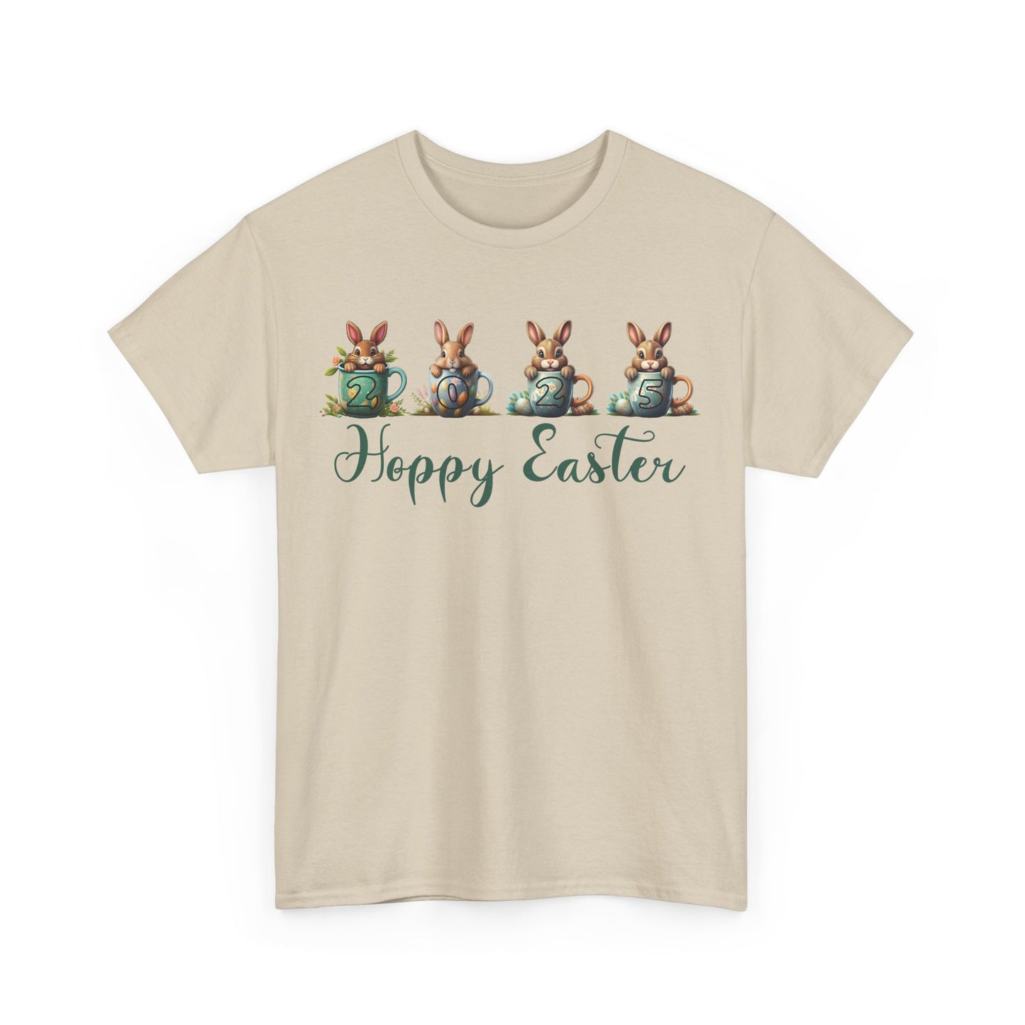 Easter 2025 Unisex Tee - Hoppy Easter Design