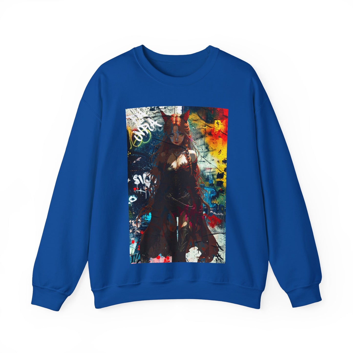Vibrant Grafitti Art Crewneck Sweatshirt, Unisex Streetwear, Cozy Graphic Sweatshirt for Art Lovers, Perfect Gift for him/her/Teens, [...]