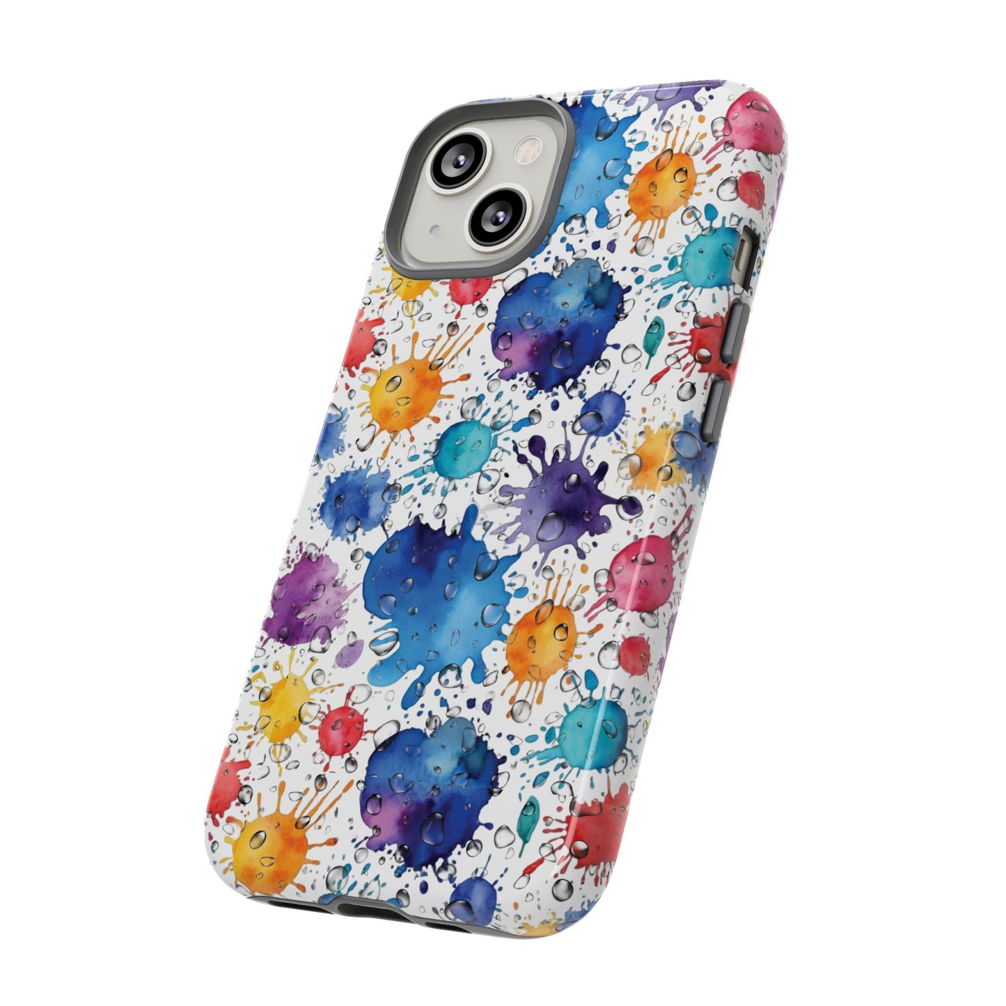 Phone Cases Abstract Colorful Splashes Tough Cases