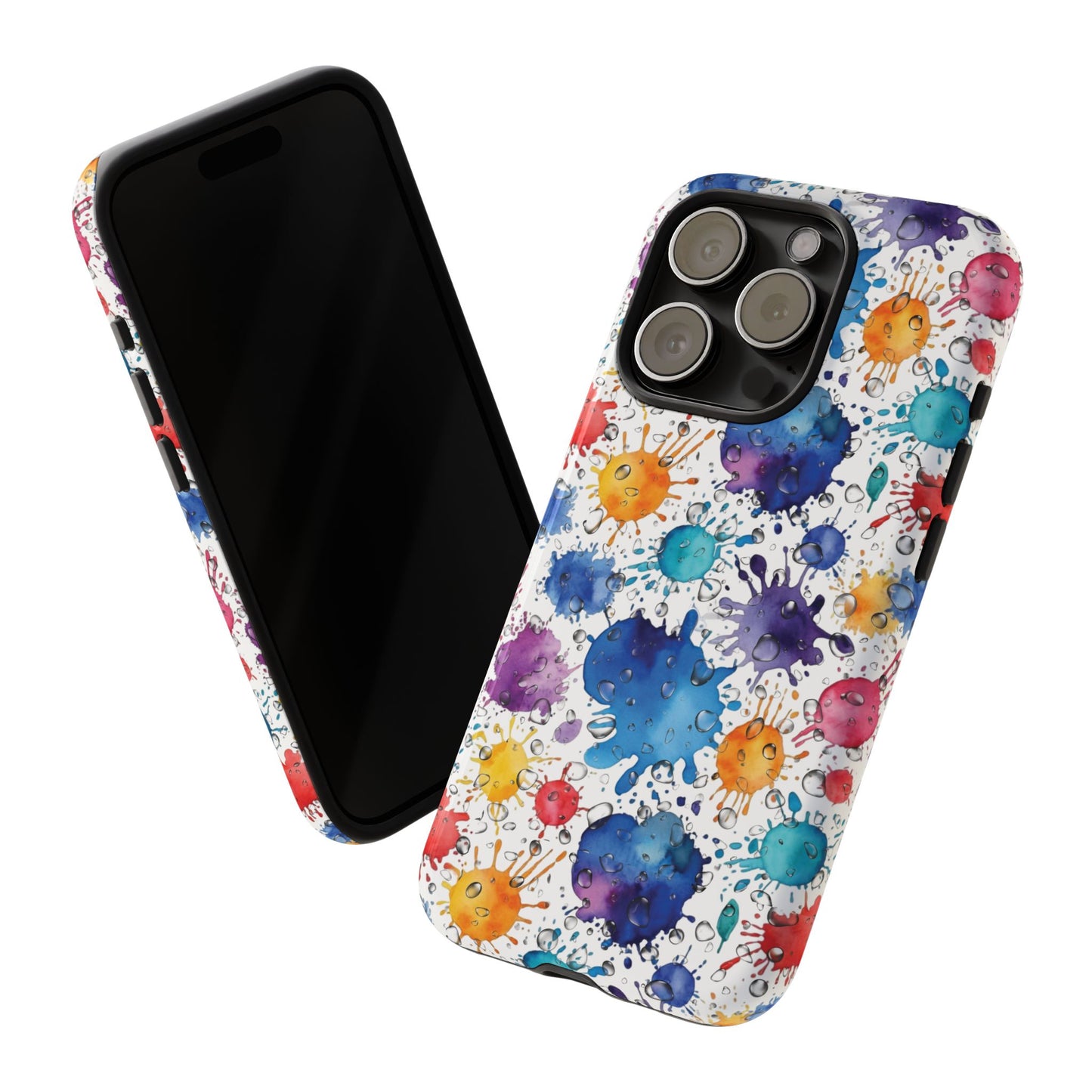 Phone Cases Abstract Colorful Splashes Tough Cases