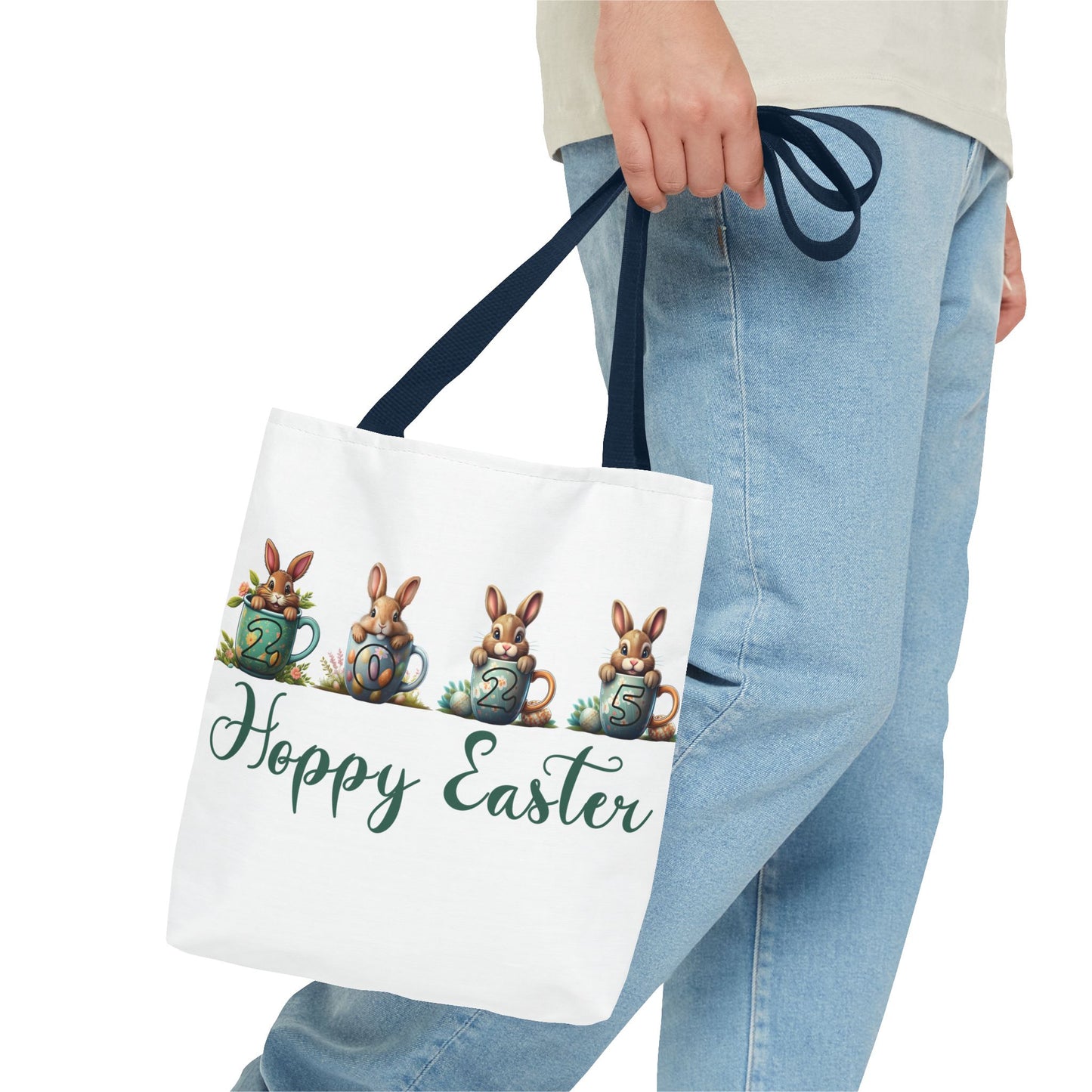 Easter Tote Bag - 2025 Hoppy Easter