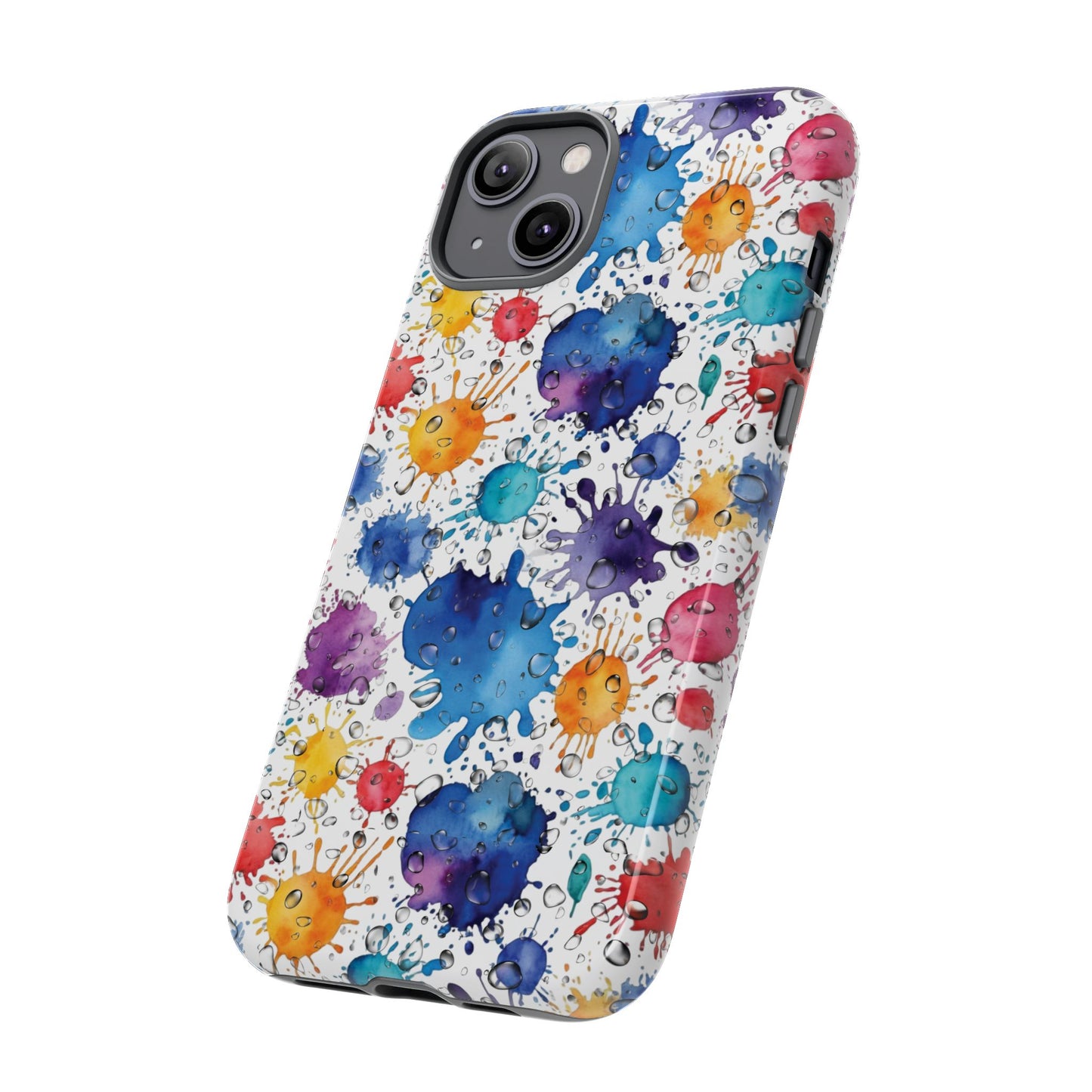 Phone Cases Abstract Colorful Splashes Tough Cases