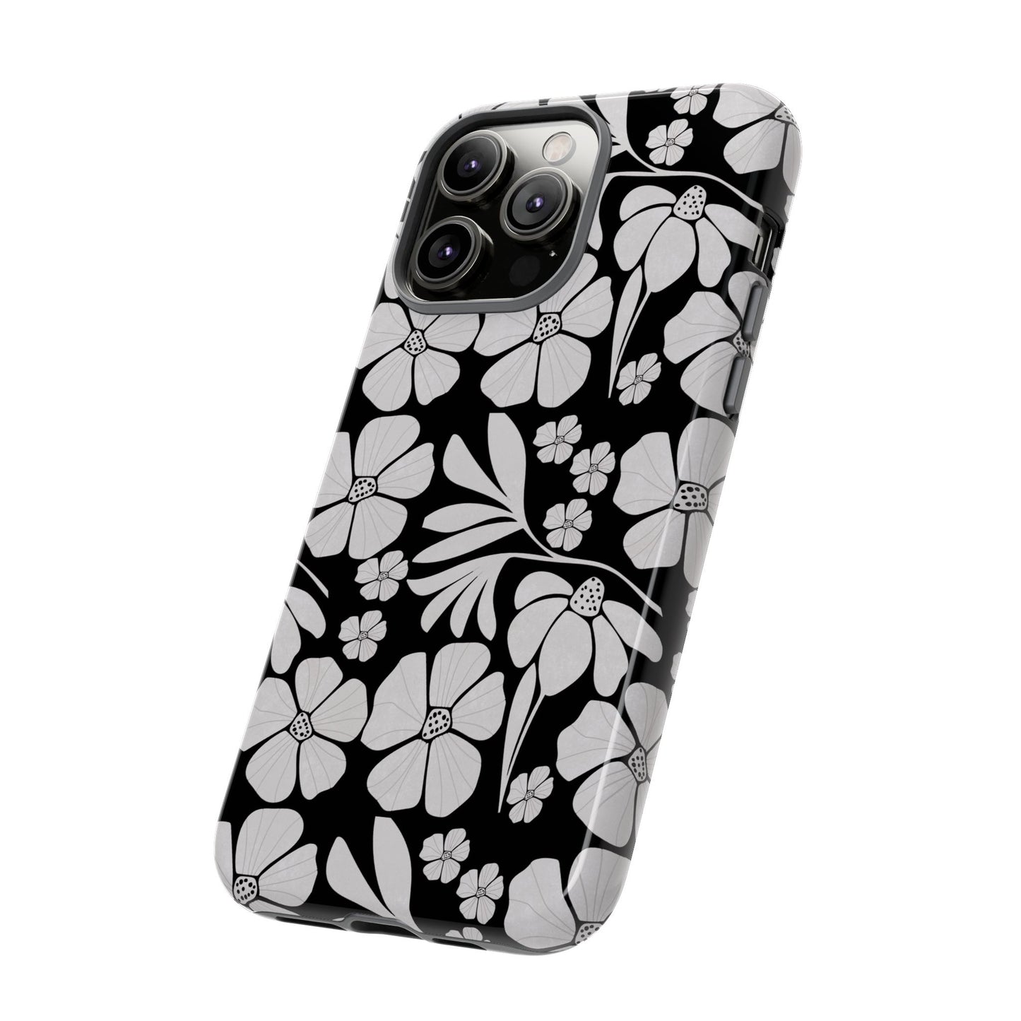 Phone Case - Boho, Retro, Vintage Flower Design Pattern