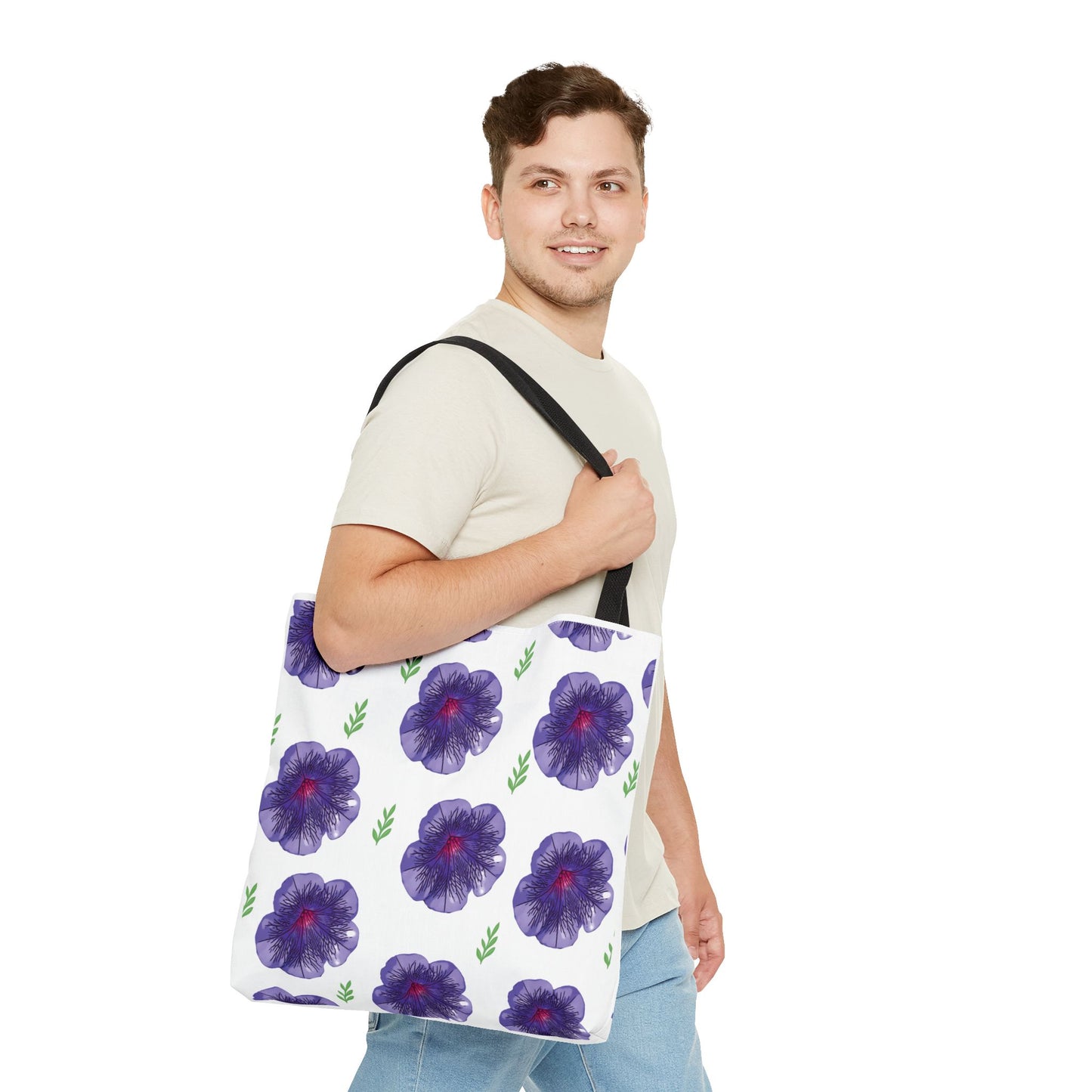 "Petunia" Tote Bag - Stylish Floral Design for Everyday Use