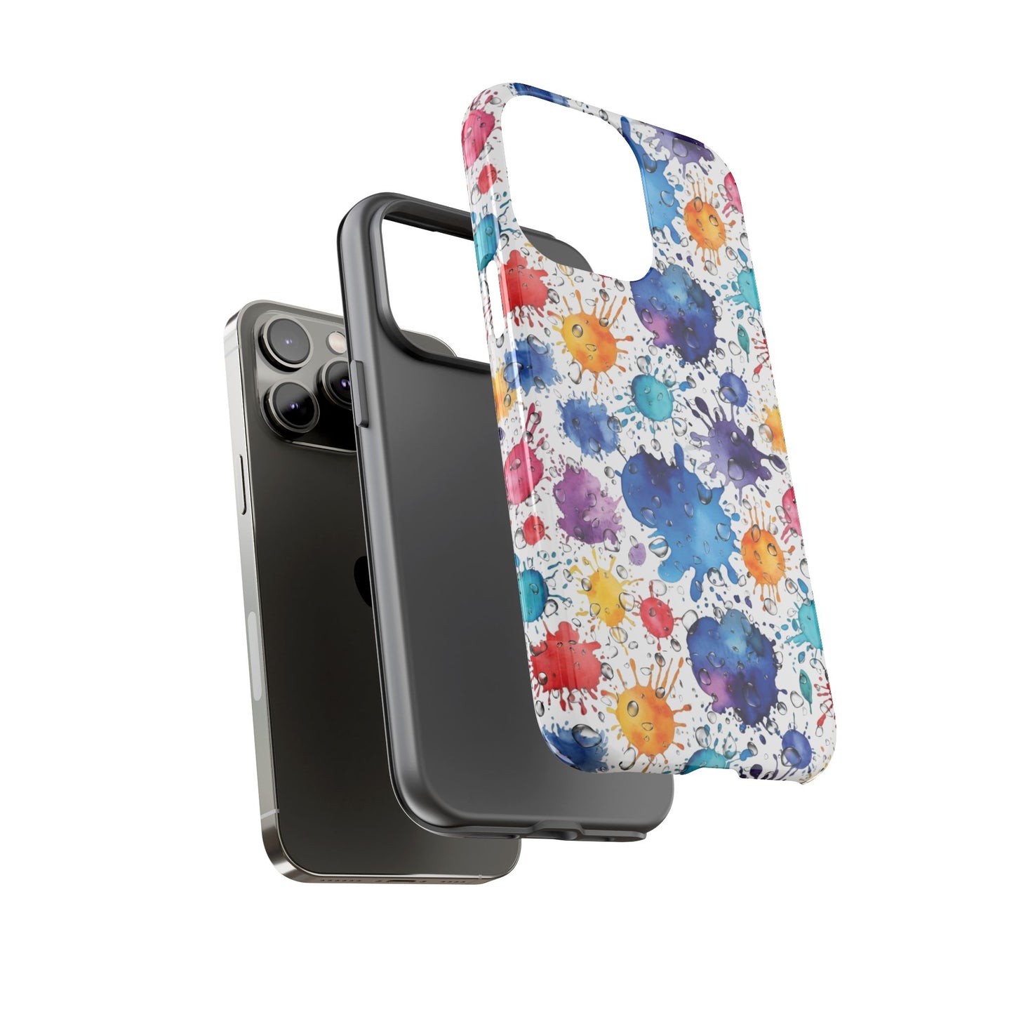 Phone Cases Abstract Colorful Splashes Tough Cases