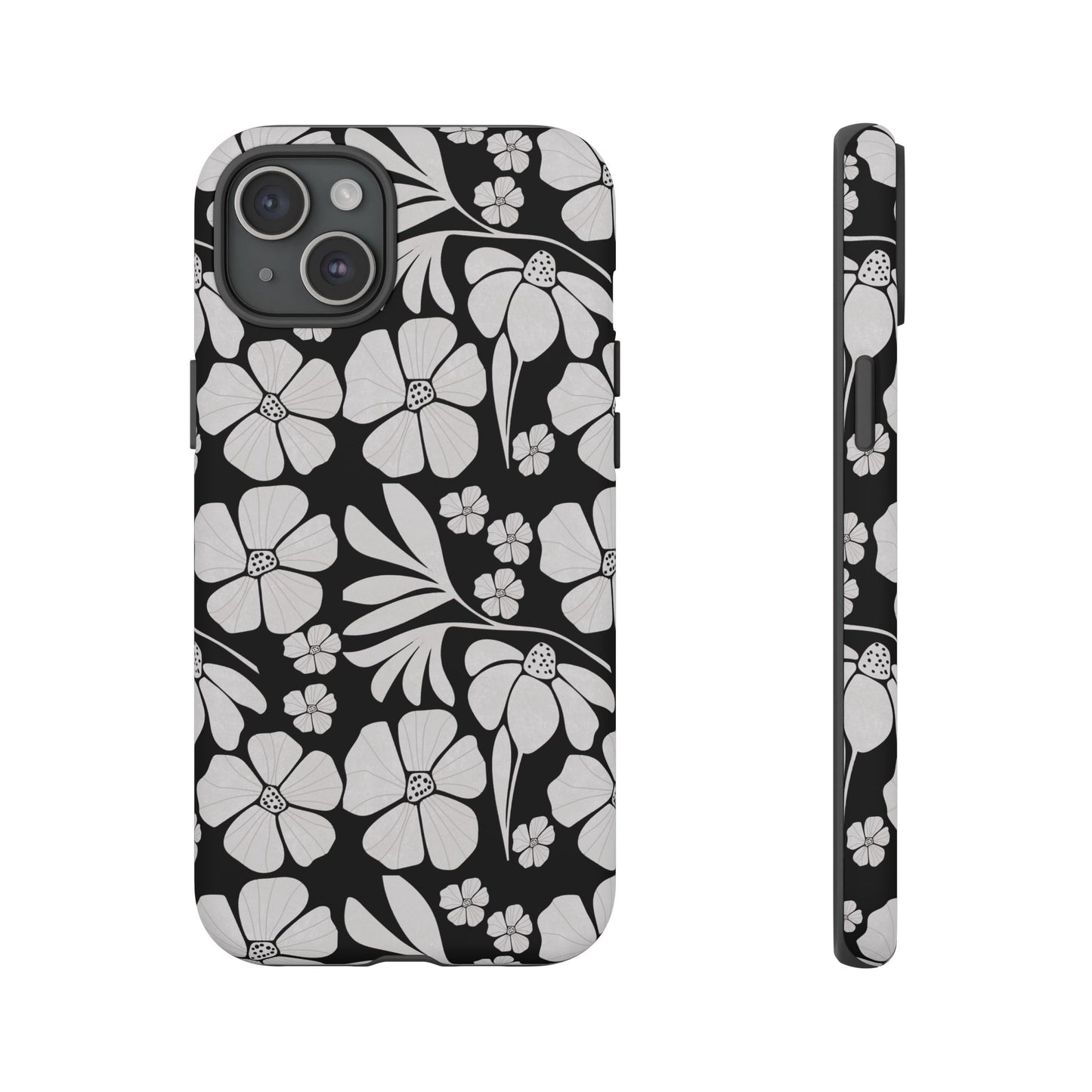 Phone Case - Boho, Retro, Vintage Flower Design Pattern