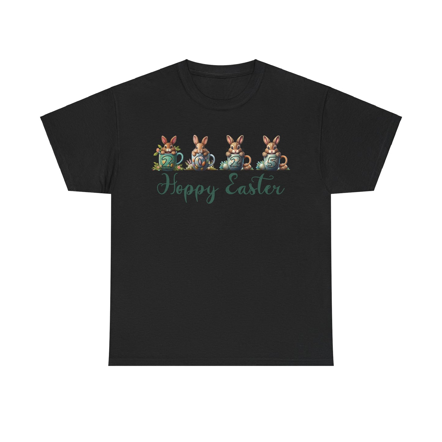 Easter 2025 Unisex Tee - Hoppy Easter Design